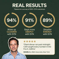 SYN customer survey results and a customer quote