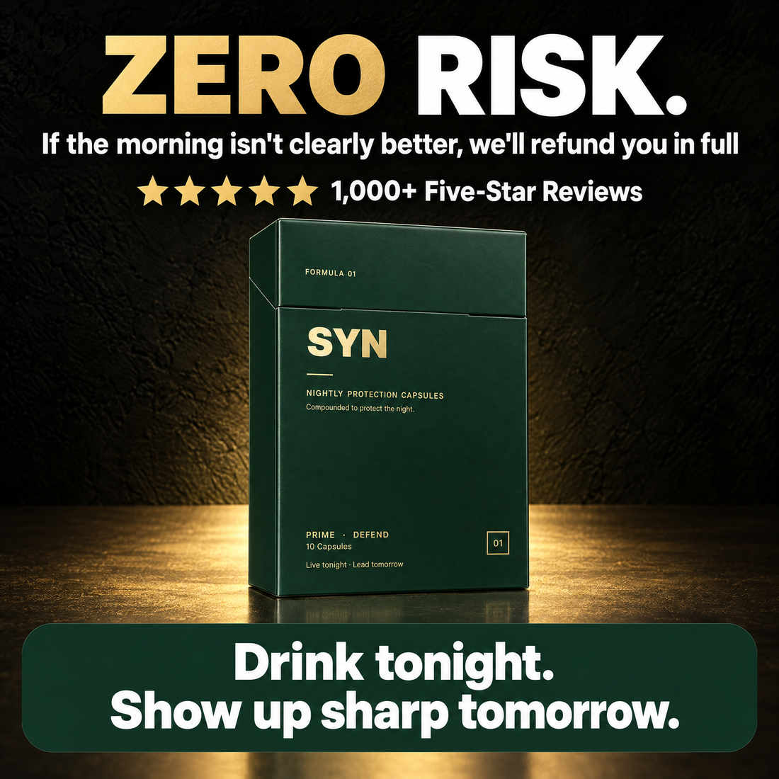 SYN box with the money-back guarantee